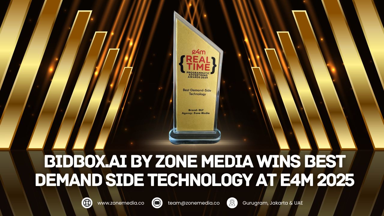 Zone Media’s Bidbox.ai Recognized as Best DSP Technology at e4m Real Time Programmatic 2025